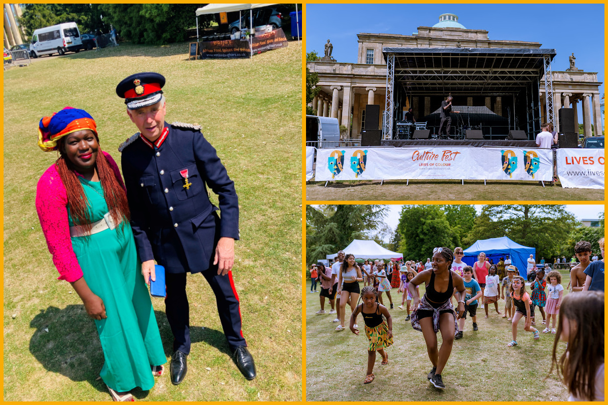 Culture Festival stage and celebrations 